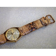 Nice Vintage PULSAR Day & Date Watch Plus10% Off at Checkout And A Free Digital Quartz Watch