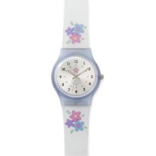 Nurse Mates Women's Shoes - Frosted Flower Jelly Watch in Clear