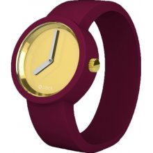 O Clock Ocgd29-l Gold Plum Watch