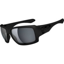 Oakley Big Taco Polarized Sunglasses - Matte Black