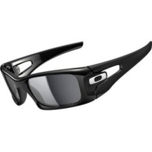 Oakley Crankcase Polished Black Frame w/ Black Iridium Polarized