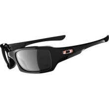 Oakley Fives Squared Phillies Polished Black Frame w/ Black Iridium