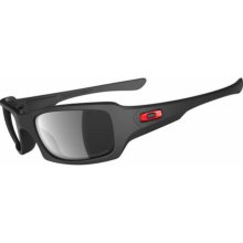 Oakley Fives Squared Polarized Sunglasses Ducati-Matte Black/Black Iridium Polarized, One Size