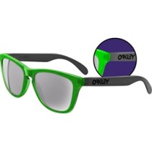 Oakley Frogskins Blacklight Green Black / Grey Sunglasses (LTD) - Green regular