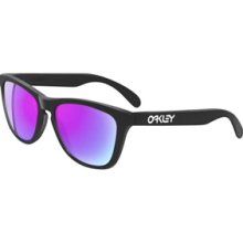 Oakley Frogskins Matte Black / Violet Irid Sunglasses - Matte regular