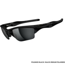 Oakley Half Jacket 2.0 XL Polarized Sunglasses - Polished Black / Black Iridium Polarized OO9154-05
