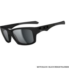 Oakley Jupiter Squared Polarized Sunglasses - Matte Black / Black Iridium Lens OO9135-09