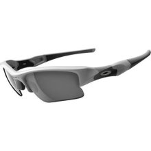 Oakley Men's Flak Jacket XLJ White Iridium Sunglasses - 03917