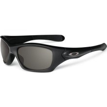Oakley Pit Bull Sunglasses | Men's O Matter Pit Bull Sun Glasses (Matte Black / Warm Grey Lens (OO9127-04) One Size Fits All)
