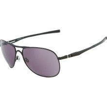 Oakley Plaintiff Sunglasses Matte Black/Warm Grey, One Size
