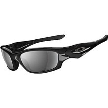 Oakley Straight Jacket Polished Sunglasses - Black