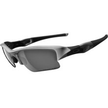 Oakley - Sunglasses - Flak Jacket XLJ - Men's - O'matter (Silver / Black Mirrored Iridium Polarized (03-920J) One Size Fits All)