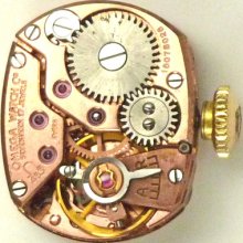 Omega 483 Mechanical - Complete Running Movement -sold 4 Parts / Repair