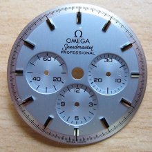 Omega Speedmaster Professional Silver Moon Watch Dial Suits 145022 Cal.861 Nost