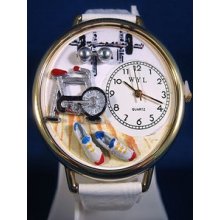Personalized Workout Unisex Watch - Gold (WHW-G-0810020-G)