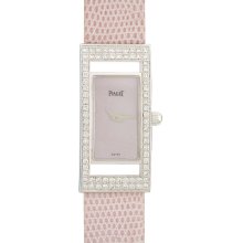 Piaget Rectangle Ladies Diamond Watch GOA26063