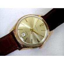 Poljot Gold 583 Men's Wristwatch Mechanical Automatic 29 Jew Soviet Russian Ussr