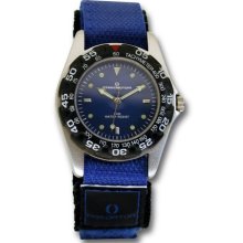 Predator Gts Blue Dial Analogue With Velcro Strap