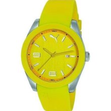 Puma Grip - L Yellow Men's watch
