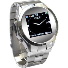 Quad-band Watch Shaped Mobile Phone - 1.5-inch Display - Support MP3