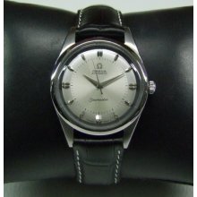 Rare Large 60's Omega Seamaster Silver Dial Auto Cal:501 Man's Watch