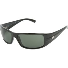 Ray-Ban RB4057 Sunglasses - Polarized Black/Crystal Natural Green, One Size