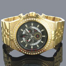 Richard Co Watches Mens Diamond Watch 1.50ct Yellow