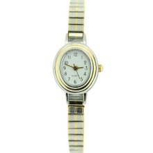 Rio Ladies Quartz Analogue Watch Rio38/A With White Dial