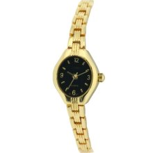 Rio Ladies Quartz Analogue Watch Rio22/C With Black Dial