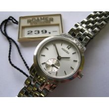 Roamer Quartz Sub Second Steel Swiss Ladies Watch - N.o.s