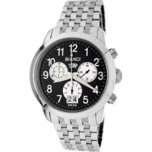 Roberto Bianci 1857 Blk Men'S 1857 Blk Quot Eleganza Quot Chronograph Day And Date Watch