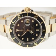 Rolex 18k and SS Submariner 16613 Circa 2005.