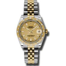 Rolex Datejust Midsize Diamonds 178343 chij Women's Watch