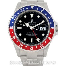 Rolex GMT Master II Mens Steel Watch 16710
