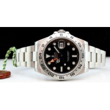 Rolex Men's Explorer Ii - 216570 - Black Dial - 42mm - 100% Authentic - With Box