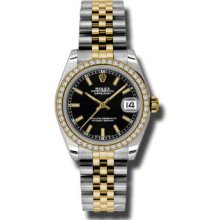 Rolex Oyster Perpetual Datejust 178383 bkij Women's Watch
