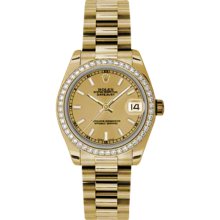 Rolex Oyster Perpetual Datejust 178288 chip women Watch