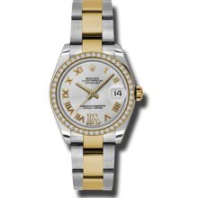 Rolex Oyster Perpetual Datejust 178383 sdro Women's Watch