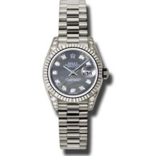Rolex Oyster Perpetual Lady-Datejust 179239 DKMDP WOMEN'S WATCH