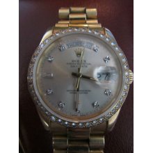 Rolex President Oyster Day Date 18k Gents Watch
