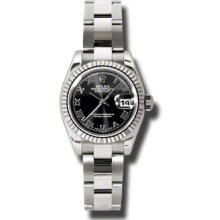 Rolex President White Gold 179179 BKRO WOMEN'S WATCH