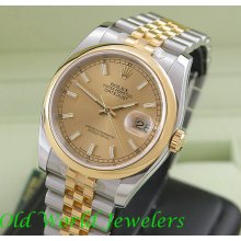 Rolex ss/18k datejust ref 116203