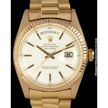 Rolex Vintage Day Date President 1803 18k Rose Gold 1972