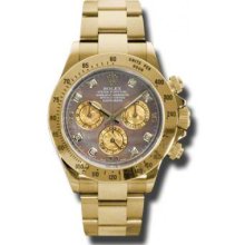 Rolex Watches Daytona Yellow Gold Bracelet 116528 dkym