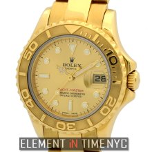 Rolex Yacht-Master Ladies 18k Yellow Gold Circa 1996