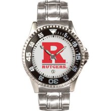 Rutgers University Men's Stainless Steel Watch