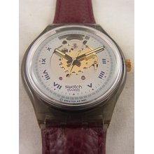 Sam100 Swatch - 1991 Automatic Rubin Authentic Art