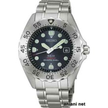 Seiko Prospex Scuba Solar Black Sbdn001 Men's Watch