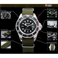 Shark Army Date Military Outdoor Pilot Police Men Sport Quartz Wrist Watch Gift