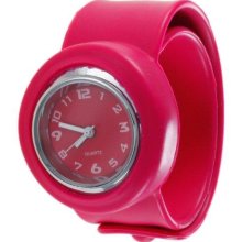 Slide By Steinhausen Hot Pink Silicone Pink Sl1P-Jrhp Slap Junior Watch Sl1P Children'S